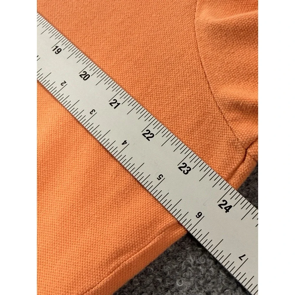 Polo Ralph Lauren Classic Fit Polo Shirt Orange Lime Pony Short Sleeve Men's XL